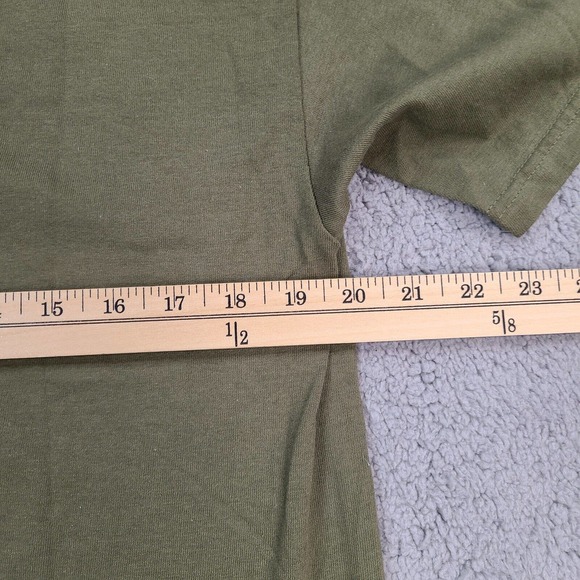 Spirit Of America T-Shirt Adult‎ Large Green Military Tank Camo Red White Blue - Picture 9 of 11